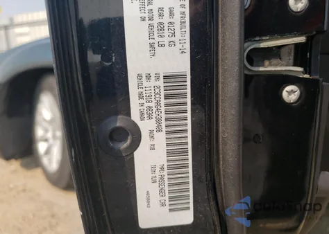 2014 Chrysler 300 from USA, damaged, VIN 2C3CCAAG4EH380408